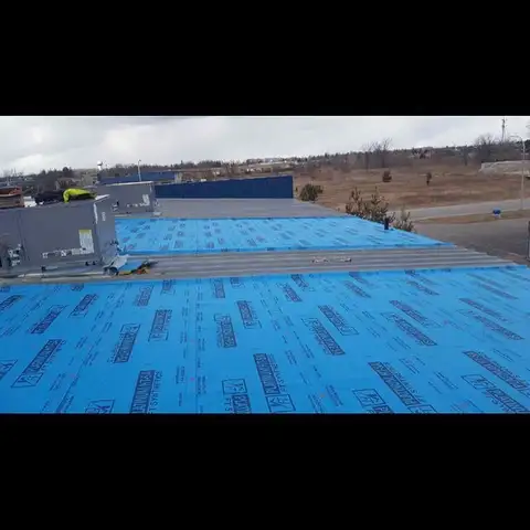 Completed commercial roofing project by Sky High Roofing (8)